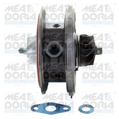 Core assembly, turbocharger